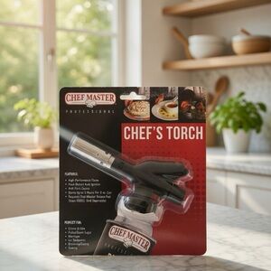 Chef Master Chef’s Torch - Professional Butane Torch